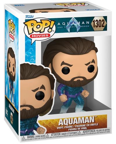Figura Funko POP! DC Comics: Aquaman and the Lost Kingdom - Aquaman #1302 - 2