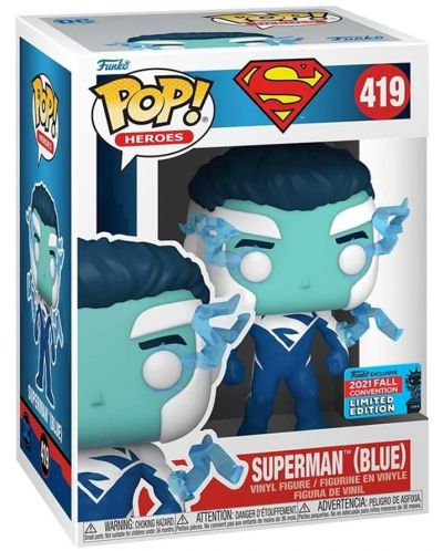 Figurica Funko POP! DC Comics - Superman (Blue) (Special Edition) #419 - 2