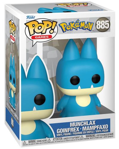 Figura Funko POP! Games: Pokemon - Munchlax #885 - 2