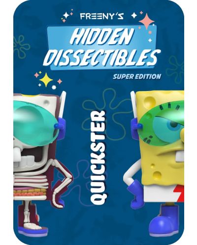 Figurica Mighty Jaxx Animation: SpongeBob SquarePants - Dissectibles Blind Box, asortiman - 4