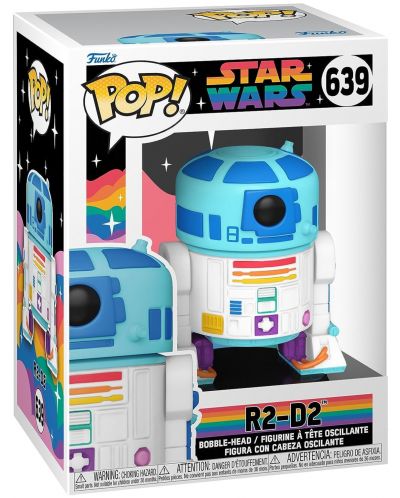 Figurica Funko POP! Movies: Star Wars - R2-D2 (Pride 2023) #639 - 2