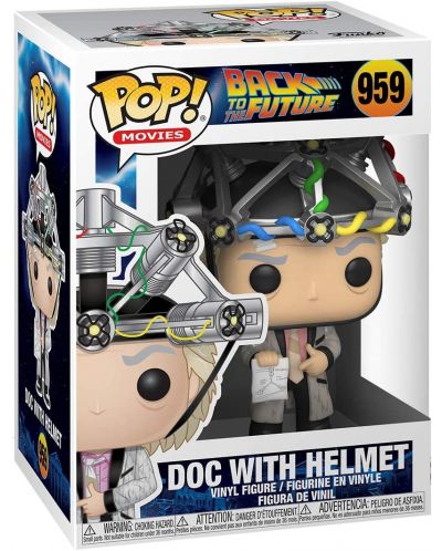 Figurica Funko POP! Movies: Back to the Future - Doc with Helmet - 2