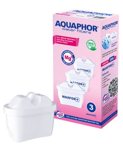 Filtri za vodu Aquaphor - MAXFOR+ Mg, 3 komada - 1
