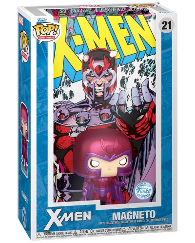 Figura Funko POP! Comic Covers: X-Men - Magneto (Special Edition) #21 - 2