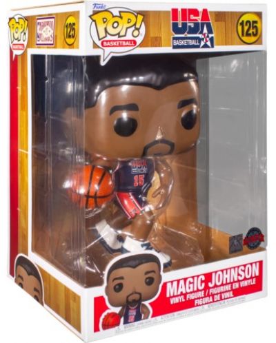Figurica Funko POP! Sports: Basketball - Magic Johnson (USA Basketball) (Special Edition) #125, 25 cm - 2