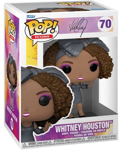 Figurica Funko POP! Icons: Whitney Houston - Whitney Houston (Special Edition) #70 - 2