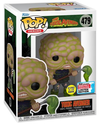 Figurica Funko POP! Movies: The Toxic Avenger - Toxic Avenger (Glows in the Dark) (Convention Limited Edition) #479 - 2