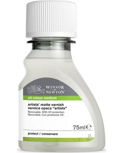 Završni lak za umjetnike Winsor & Newton - Mat, 75 ml - 1