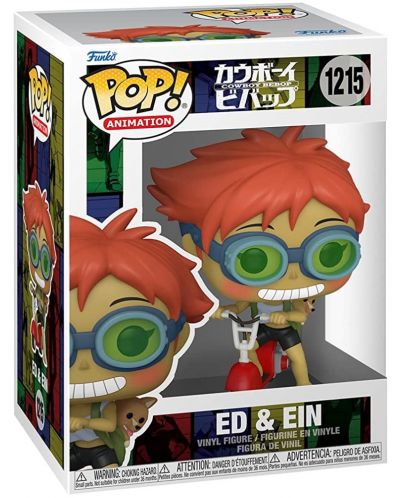 Figura Funko POP! Animation: Cowboy Bebop - Ed & Ein #1215 - 2