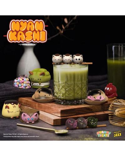 Figurica Mighty Jaxx Animation: Nyammy Treats: Nyan Kashi! Blind Box, asortiman - 2