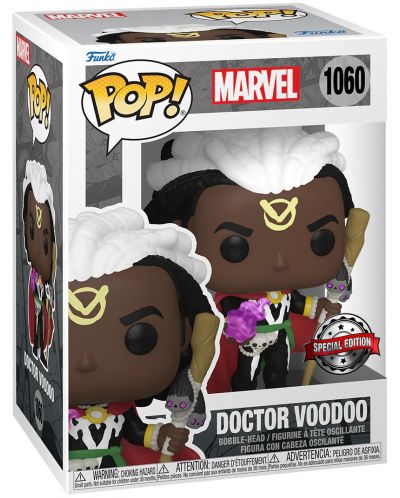 Figura Funko POP! Marvel: Doctor Voodoo - Doctor Voodoo (Special Edition) #1060 - 2