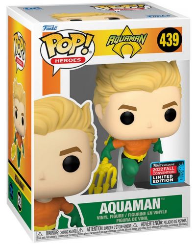 Figura Funko POP! DC Comics: Aquaman - Aquaman (Convention Limited Edition) #439 - 2