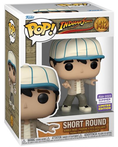 Figura Funko POP! Movies: Indiana Jones - Short Round (The Temple of Doom) (Convention Limited Edition) #1412 - 2