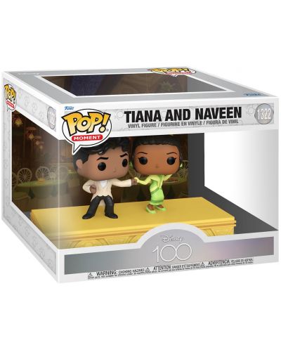 Figura Funko POP! Moments: Disney's 100th - Tiana and Naveen #1322 - 2