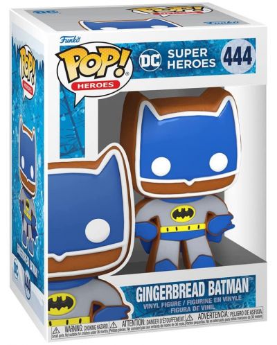 Figura Funko POP! DC Comics: Holiday - Gingerbread Batman #444 - 2