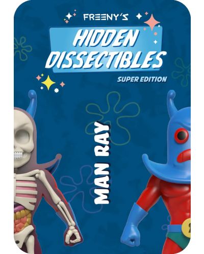 Figurica Mighty Jaxx Animation: SpongeBob SquarePants - Dissectibles Blind Box, asortiman - 3