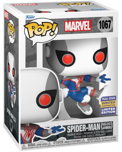 Figura Funko POP! Marvel: Spider-Man - Spider-Man (Bug-Eyes Armor) (Convention Limited Edition) #1067 - 2