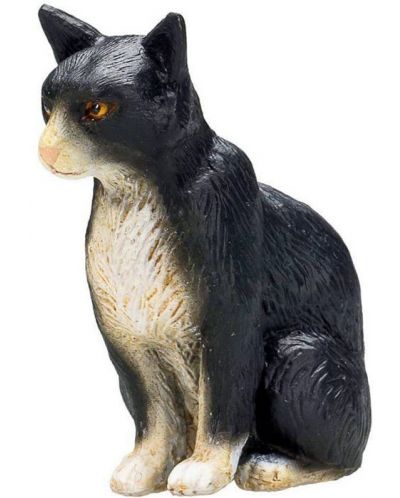 Figurica Mojo Farmland – Crno-bijela mačka - 1