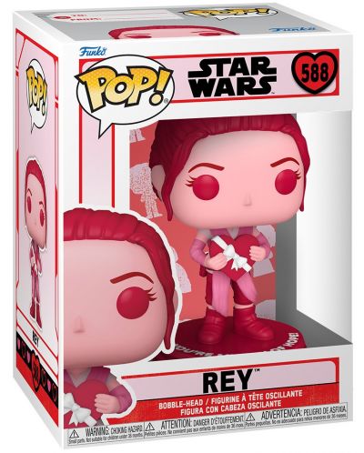 Figura Funko POP! Valentines: Star Wars - Rey #588 - 2