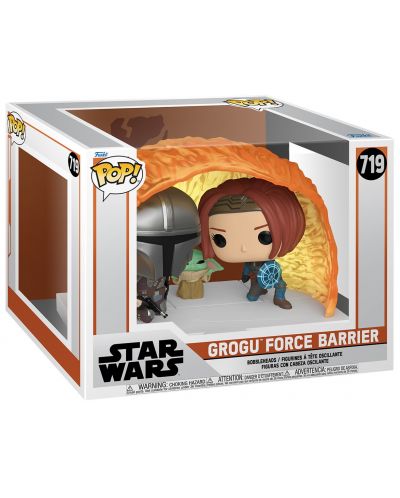 Figurica Funko POP! Moments: The Mandalorian - Grogu Force Barrier #719 - 2