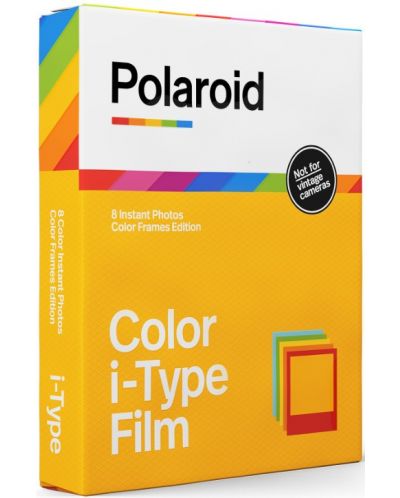 Film Polaroid - Color Film, за i-Type, Color Frame - 1