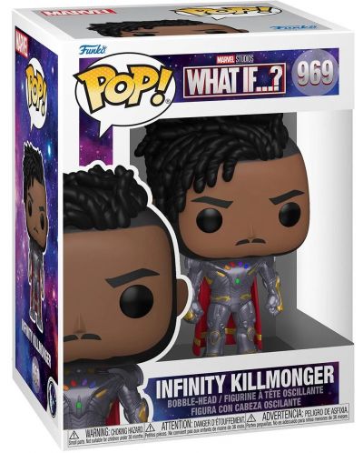 Figurica Funko POP! Marvel: What If…? - Infinity Killmonger #969 - 2