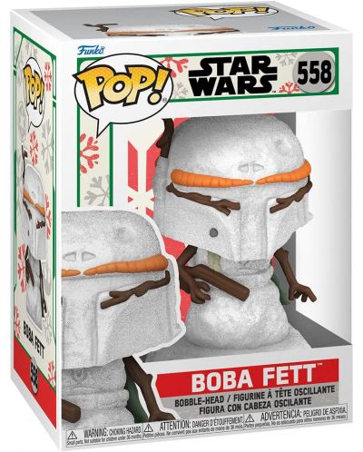 Figura Funko POP! Movies: Star Wars - Boba Fett (Holiday) #558 - 2