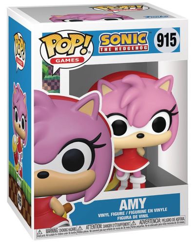 Figura Funko POP! Games: Sonic the Hedgehog - Amy Rose #915 - 2