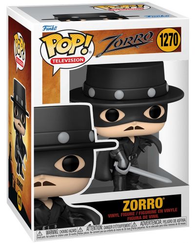 Figura Funko POP! Television: Zorro - Zorro #1270 - 2