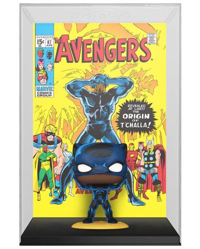 Figura Funko POP! Comic Covers: The Avengers - Black Panther (Special Edition) #36 - 1
