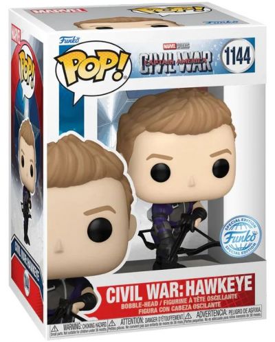 Figura Funko POP! Marvel: Captain America - Civil War: Hawkeye (Special Edition) #1144 - 2