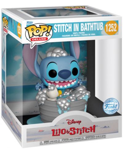 Figura Funko POP! Deluxe: Lilo & Stitch - Stitch in Bathtub (Special Edition) #1252 - 2