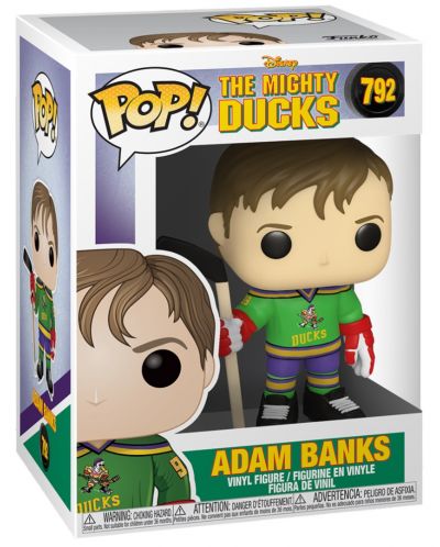 Figura Funko POP! Movies: The Mighty Ducks - Adam Banks #792 - 2