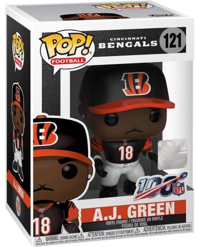 Figurica Funko POP! Sports: American Football - A.J. Green (Cincinnati Bengals) #121 - 2
