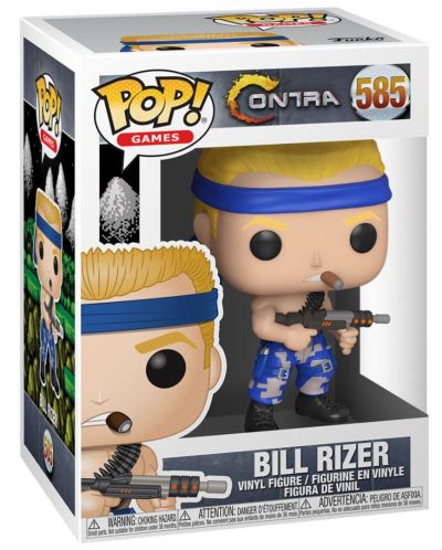 Figura Funko POP! Games: Contra - Bill, #585 - 2