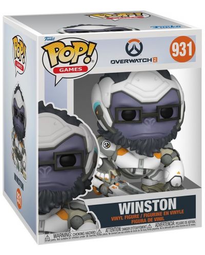Figura Funko POP! Games: Overwatch 2 - Winston #931, 15 cm - 2