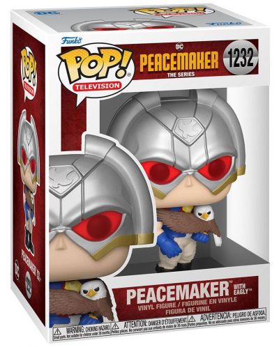 Figurica Funko POP! Television: Peacemaker - Peacemaker with Eagly #1232 - 2
