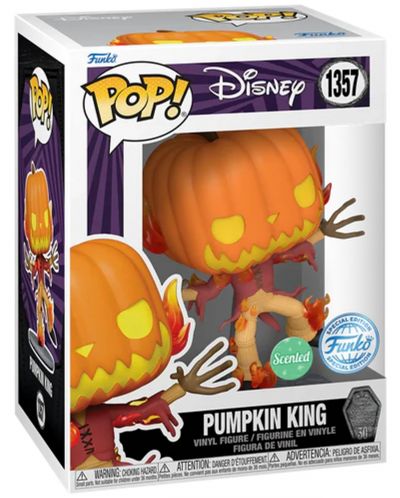 Figura Funko POP! Disney: The Nightmare Before Christmas - Pumpkin King (Scented) (30th Anniversary)  #1357 - 2