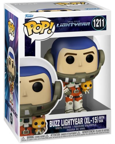 Figurica Funko POP! Disney: Lightyear - Buzz Lightyear (XL-15) With Sox #1211 - 2