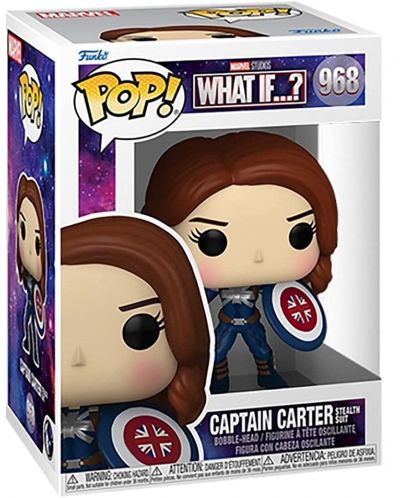 Figurica Funko POP! Marvel: What If…? - Captain Carter (Stealth Suit) #968 - 2