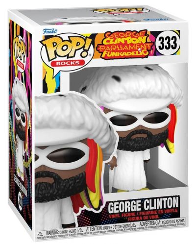 Figura Funko POP! Rocks: George Clinton Parliament Funkadelic - George Clinton #333 - 2