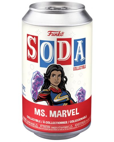 Figura Funko POP! Soda: The Marvels - Ms. Marvel - 4