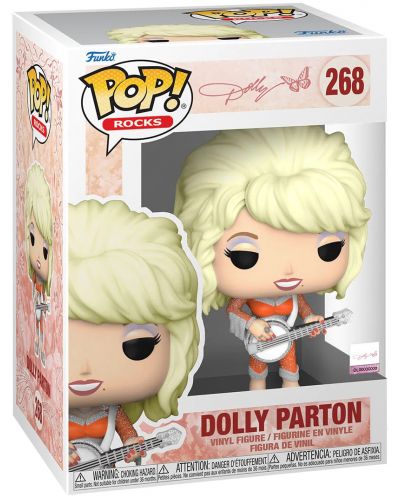 Figura Funko POP! Rocks: Dolly - Dolly Parton #268 - 2