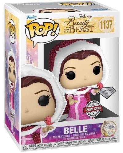 Figurica Funko POP! Disney: Beauty and the Beast - Belle (Diamond Collection) (Special Edition) #1137 - 2