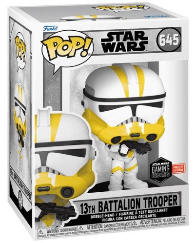 Figurica Funko POP! Movies: Star Wars - 13th Battalion Trooper (Gaming Greats: Battlefront II) (Gamestop Exclusive) #645 - 2