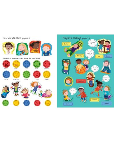 First Sticker Book: Feelings - 4