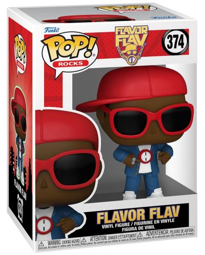 Figura Funko POP! Rocks: Flavor Flav - Flavor of Love #374 - 2
