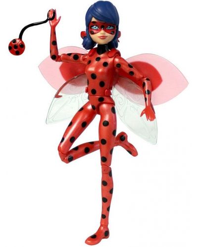 Figura Playmates Miraculous - Ladybug, Paris Wings - 3