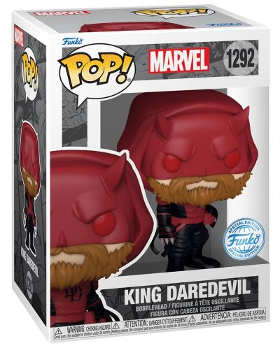 Figura Funko POP! Marvel: Daredevil - King Daredevil (Special Edition) #1292 - 2
