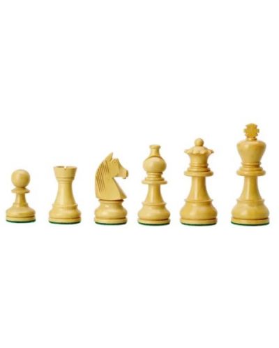 Šahovske figure od ružinog drveta Modiano, velike - 2
